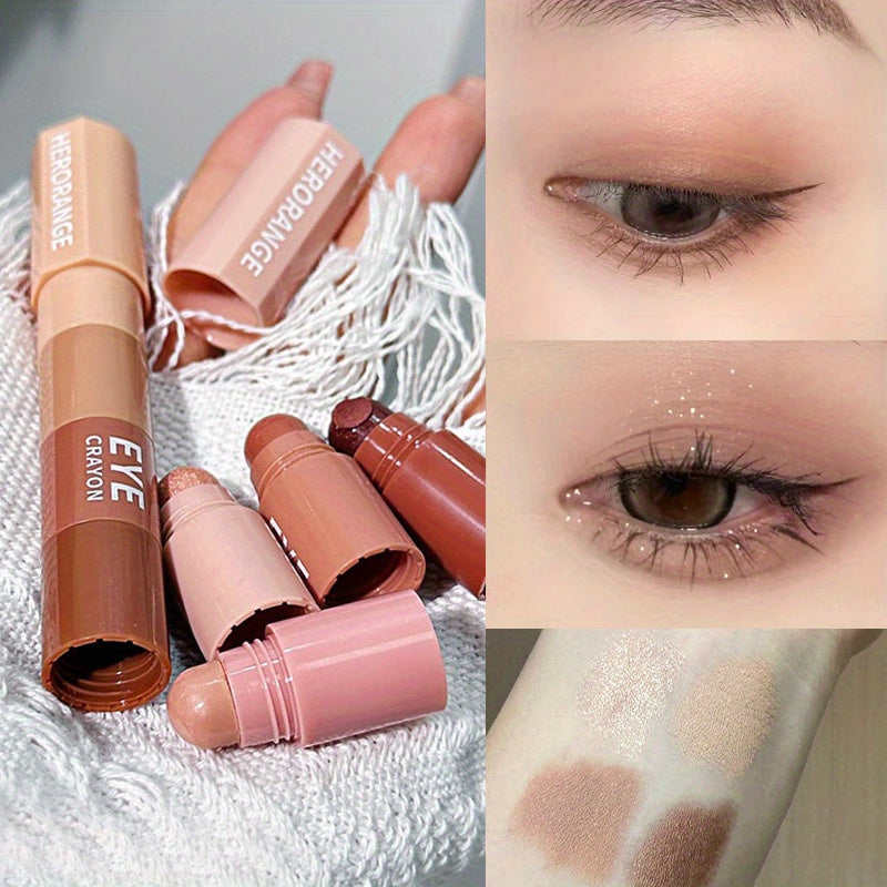 Eyeshadow Pen Earth Pearly Highlighter Stick Mini Travel Size