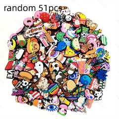 Assorted Funny Shoe Charms Decoration - 101pcs