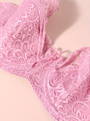 Floral Lace Full Coverage Underwire Bra