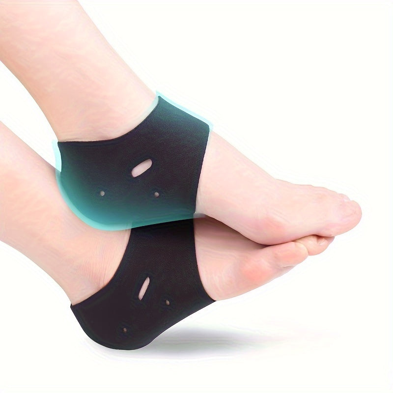 1pair Ankle Brace Heel Protector Socks Breathable Heel Support