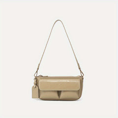 Vintage European Style Crossbody Bag with Adjustable Strap