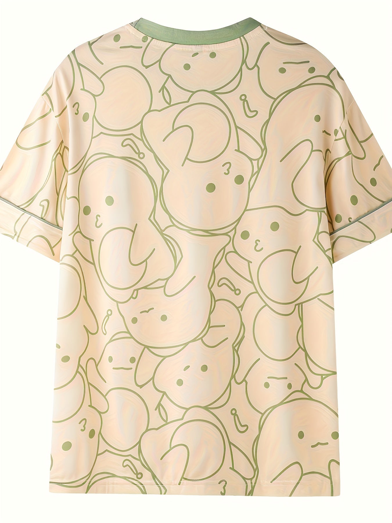 Dinosaur Pajamas Set Short Sleeve Top & Shorts