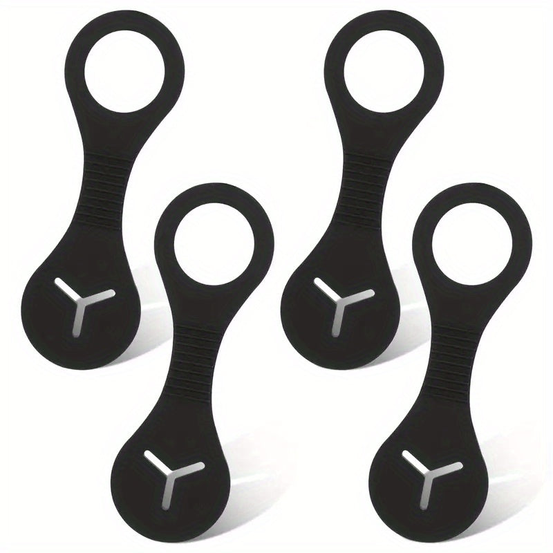 Silicone Dog Poop Scooper with Bag Clip - Easy Waste Disposal