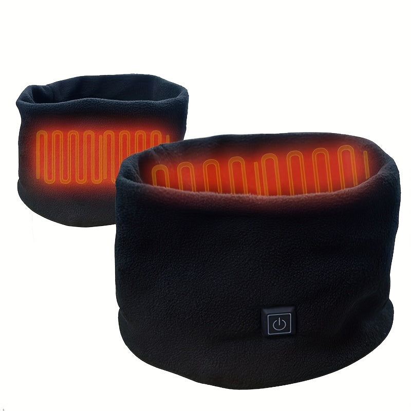 Unisex USB Neck Gaiter Autumn Winter Camping Sports Cold-proof Heating
