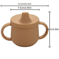 Kids Silicone Leak-proof Learning Drinking Cup