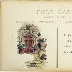 Garden Door Clear Stamps Set for Crafts - Perfect for Card Making & Scrapbooking