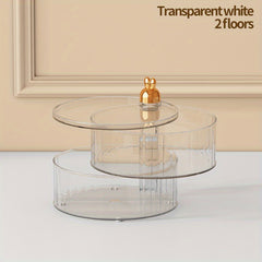 Cartoon Rabbit Rotating Storage Box Makeup Beauty Egg Storage Container