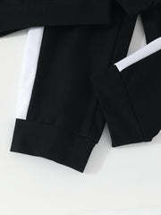 Boys Hooded Sweatshirt & Sweatpants Sports Suit