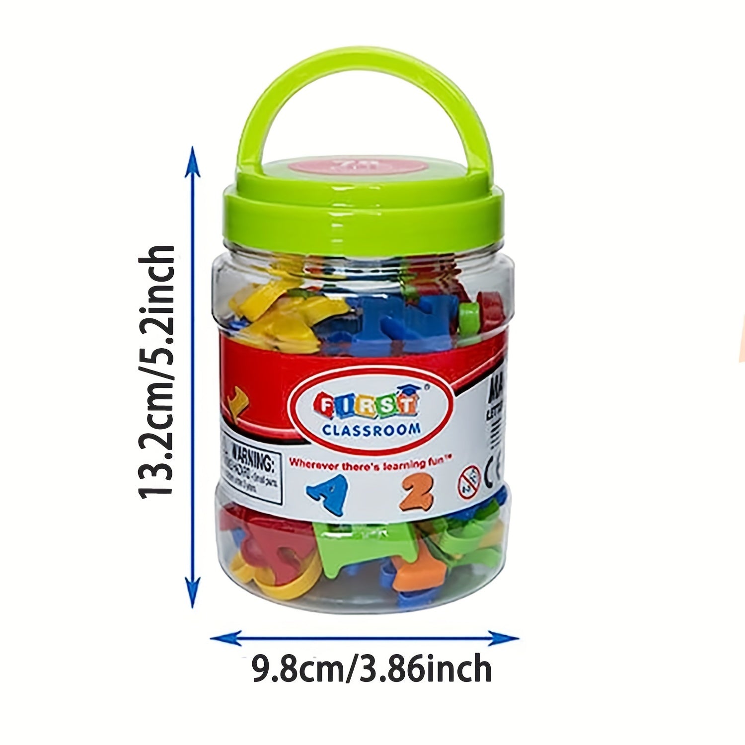 Educational Magnetic Letters And Numbers Set Colorful Alphabet Fridge Magnets