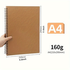 A4 Sketchbook Art Student Supplies Watercolor Gouache Paper