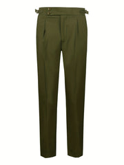 British Style Business Formal Wear Suit Pant Casual Office Trousers