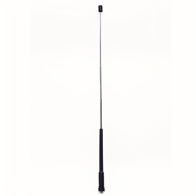 2pcs 16 Inch Retractable Walkie Talkie Antennas VHF UHF Compatible With BF UV 5R