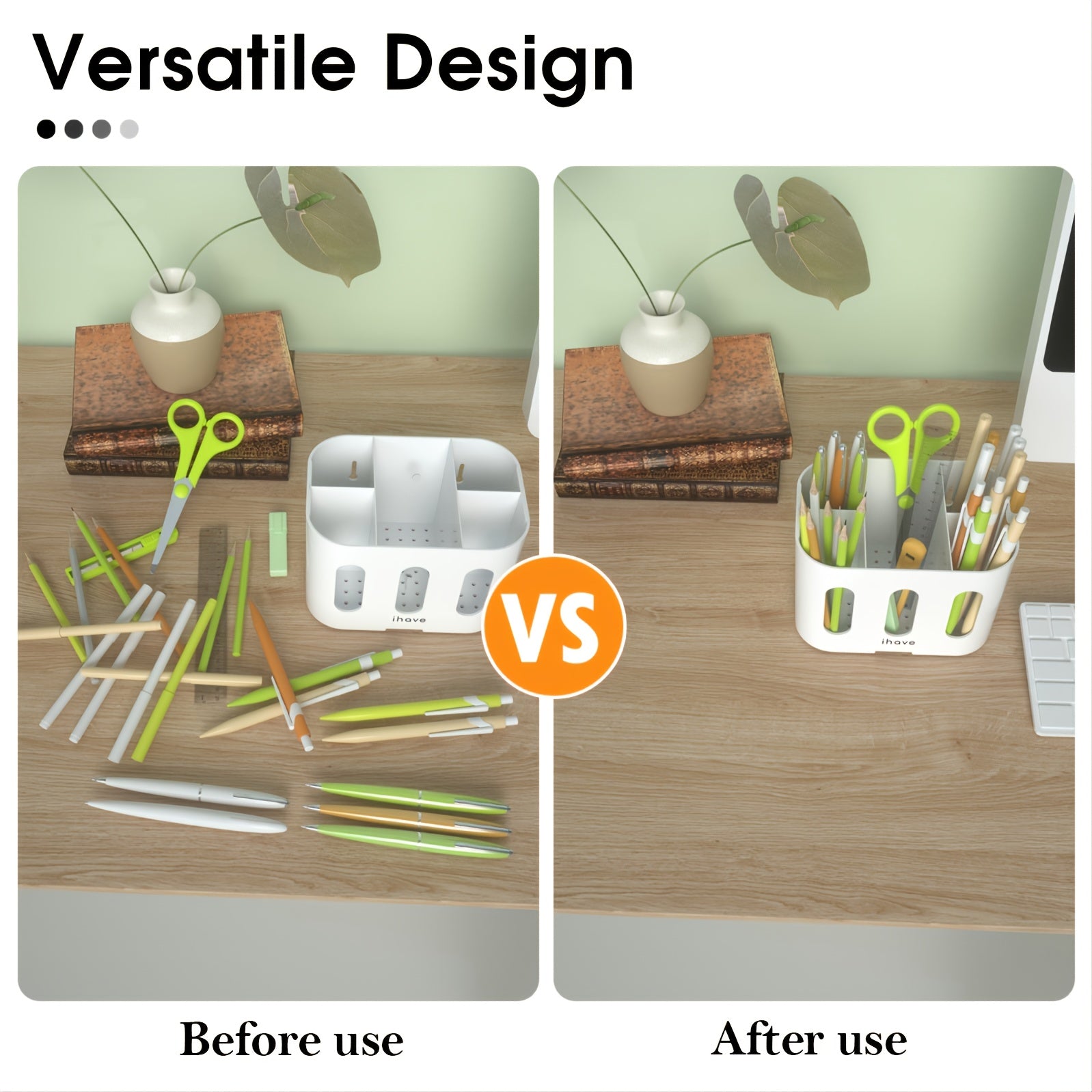 Pen Holder Office Accessory Storage Organizer