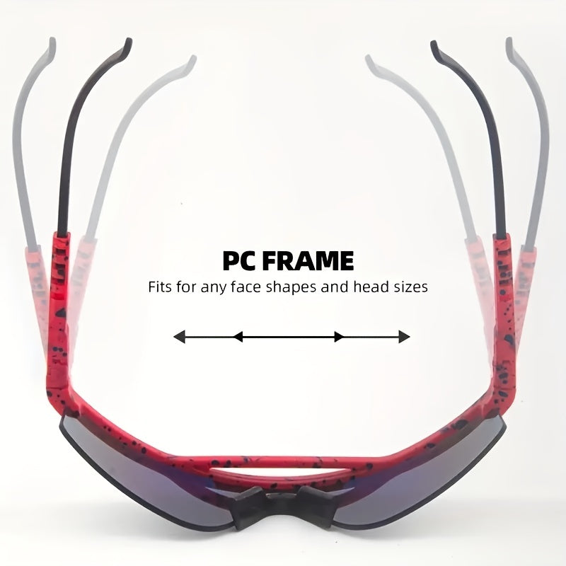 Photochromic Sports Sunglasses UV400 Shield for Outdoor Activities