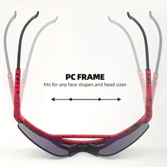 Photochromic Sports Sunglasses UV400 Shield for Outdoor Activities