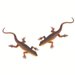 Simulated Jungle Grass Lizard Prank Toy
