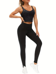 High Waist Pocket Yoga Pants Tummy Control Slim Fit Leggings Women's Activewear