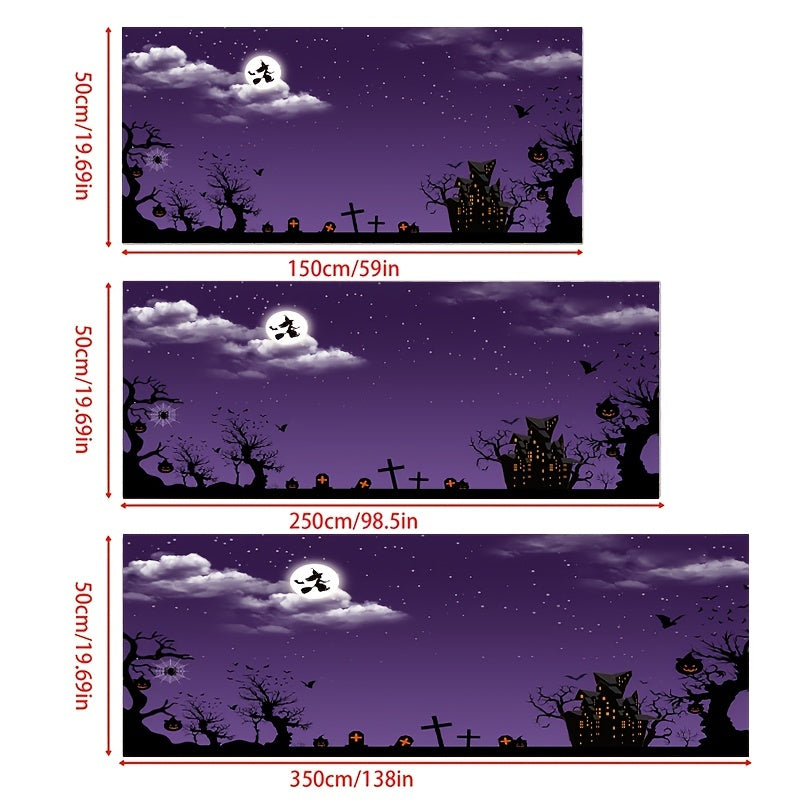 Halloween Pumpkin Runner Rug Soft Anti-fouling Kitchen Mat