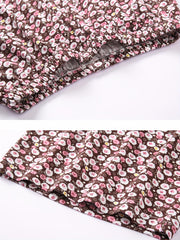 2 Pack Plus Size Pajama Bottoms Set Floral Print High Stretch