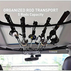 4pcs Fishing Rod Fixed Straps Set Car Fishing Rod Storage Outdoor Fishing