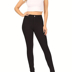 Skinny Denim Pants High Waist Zipper Jeans Women's Clothing