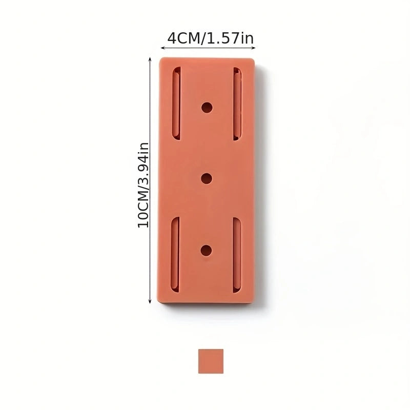 Non-marking Plug Holder Wall Outlet Storage Rack Self Adhesive Router Holder