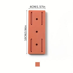 Non-marking Plug Holder Wall Outlet Storage Rack Self Adhesive Router Holder