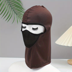 Unisex Outdoor Face Mask Mesh Balaclava Motorcycle Ski Mask