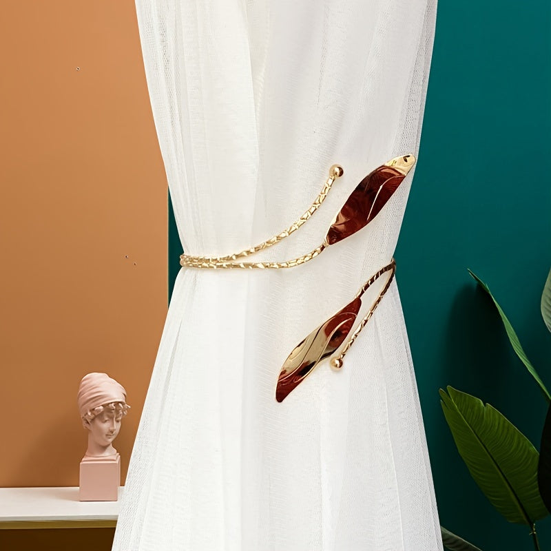 Leaf Dragonfly Curtain Tieback Home Accessory