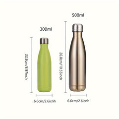 500ml Double Layer Stainless Steel Vacuum Cup Sports Water Car Gift