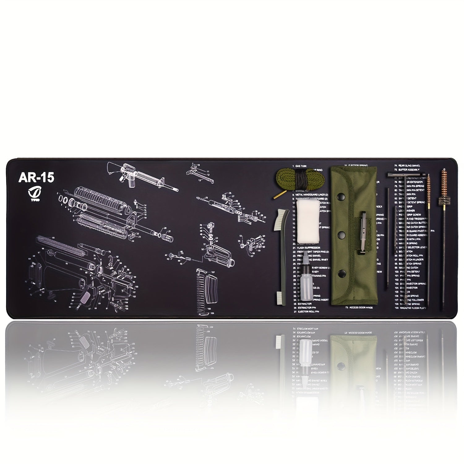 Gun Cleaning Pad Absorbent Waterproof Durable Protects Surfaces