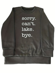 Women's Graphic Fleece Sports Sweatshirts