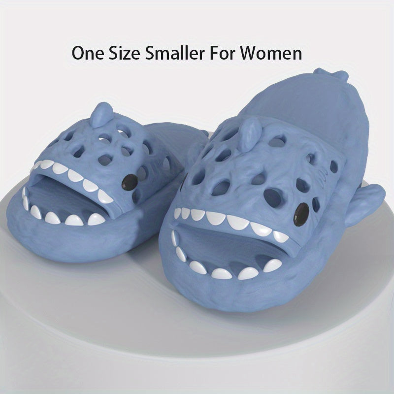 QYA Unisex Meteorite Shark Slides Slippers Lightweight Sandals