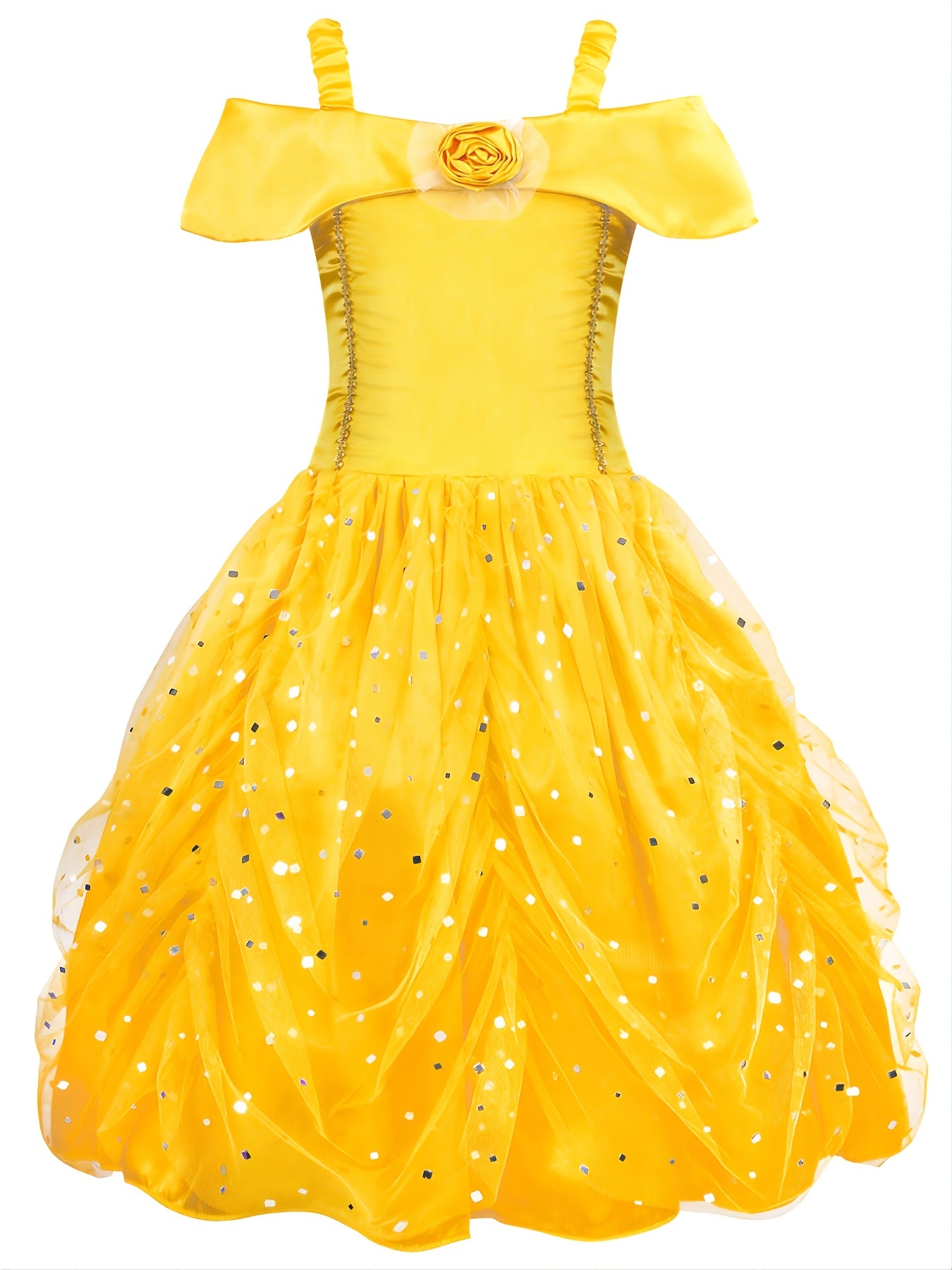 Girls Layered Princess Dress Costume Set