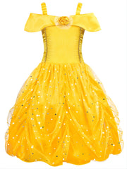 Girls Layered Princess Dress Costume Set