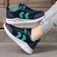 Girls Casual Low Top Mesh Sneakers Breathable Lightweight Shoes