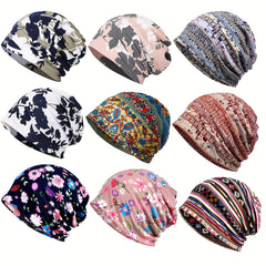 Cotton Boho Slouchy Beanie Chemo Caps For Men Women