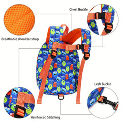 Dinosaur Strawberry Monster Kids Backpack for Kindergarten