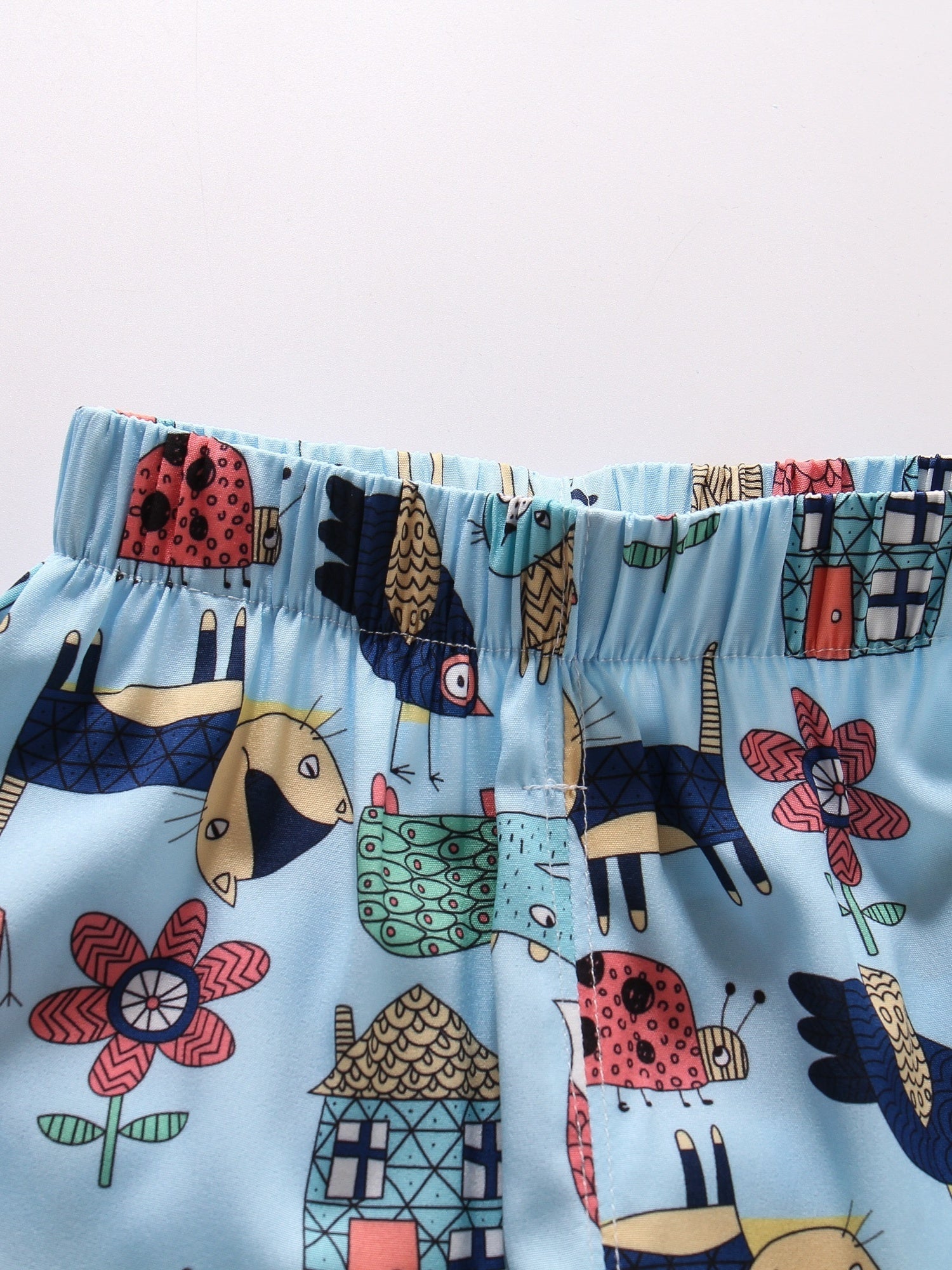 Toddler Girls Heart Graphic Trousers Elastic Waist Casual Jogger Pants