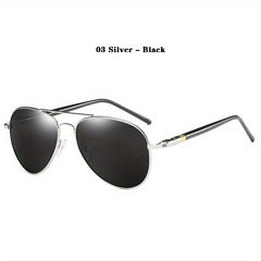 Polarized Sunglasses for Men Driving Sun Glasses Vintage Pilot UV400