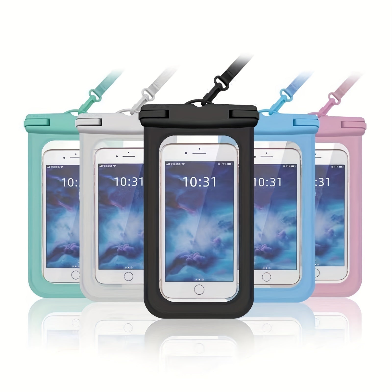 Waterproof Dry Bag & Phone Case Roll Up Sack for Water Activities
