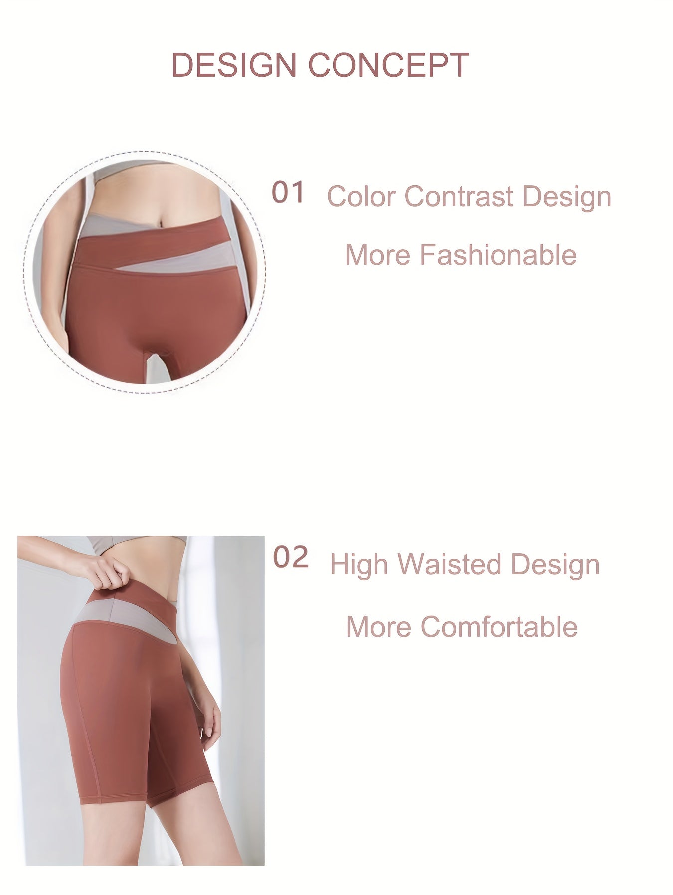 High Waist Seamless Yoga Shorts for Women