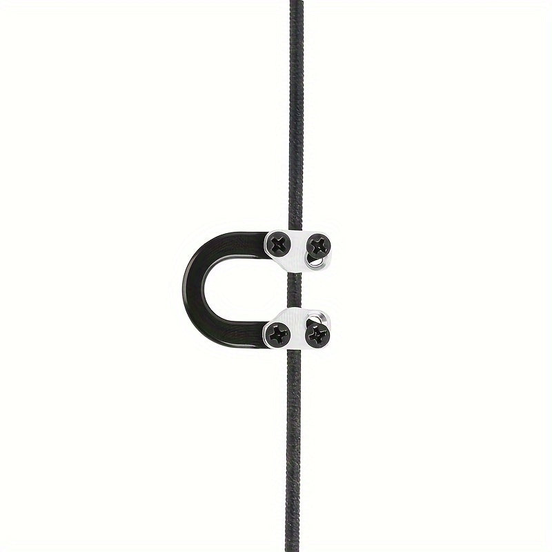 Metal D Loop Bow String Peepsight Dovetail Mount