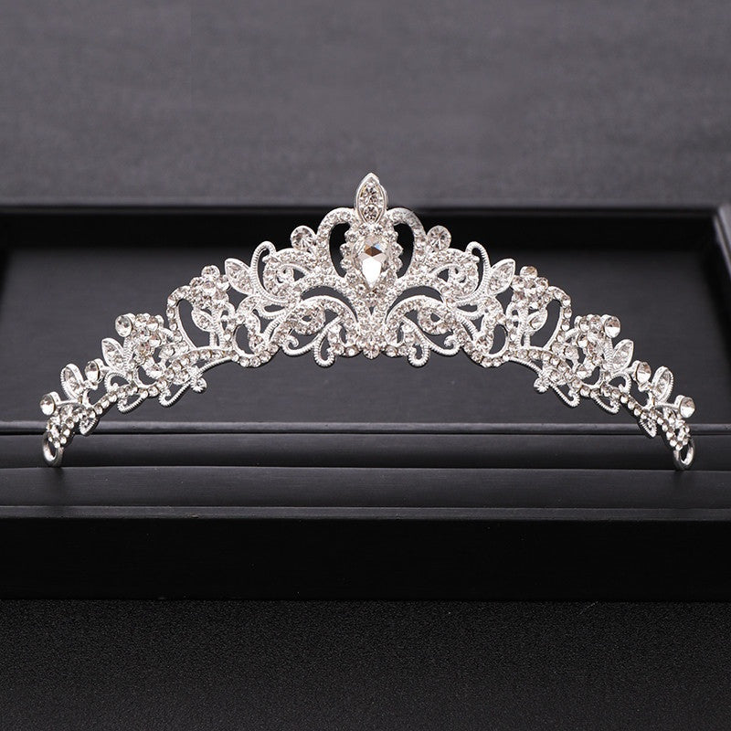 Bridal Tiara Rhinestone Crown Hair Jewelry for Wedding