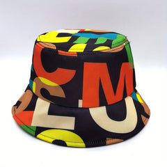 Digital Print Fisherman's Hat Men's Women's Fashionable Beach Hat