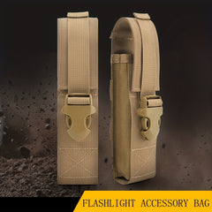 Flashlight Attachment Bag MOLLE Tool Bag - Multifunctional