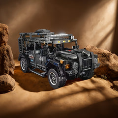 SUV Model Building Block Set with Classic Car Details