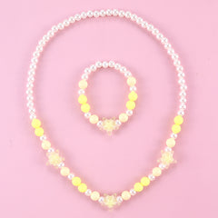 Youth Star Beads Necklace Set for Girls