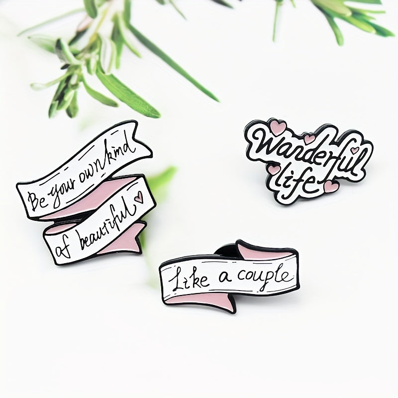 Girls Ribbon Pins - Add Personality to Clothes Backpacks - Great Gift Idea