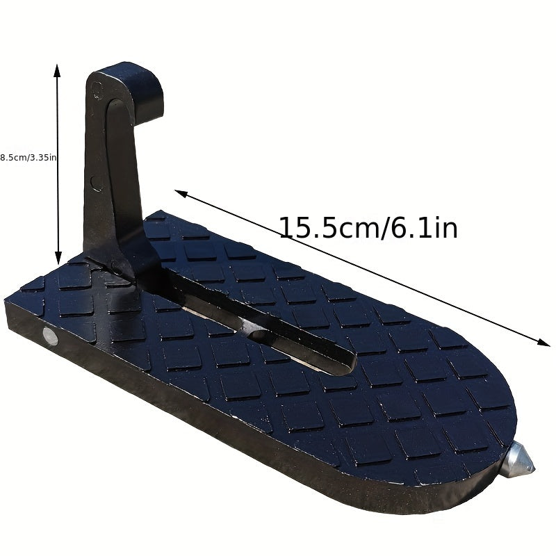 Foldable Car Door Step Auxiliary Foot Pedal Safety Hammer